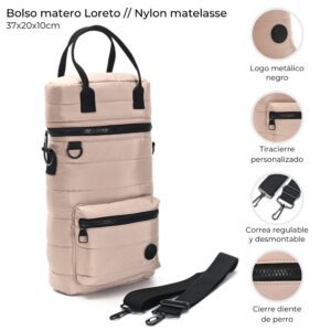 Bolso Matero Loreto 37x20x10 Cm
