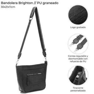 Bandolera Brighton 30x21x11 Cm