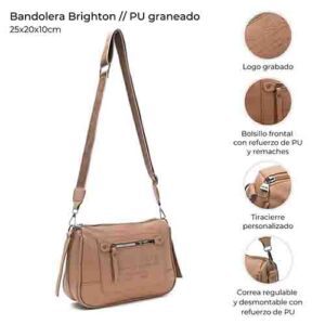 Bandolera Brighton 25x20x10 Cm
