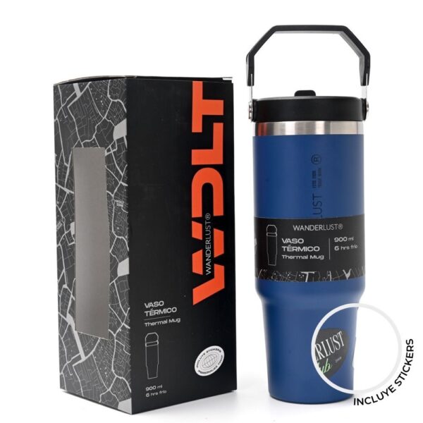 Vaso Termico Wanderlust Con Pico 900 Ml