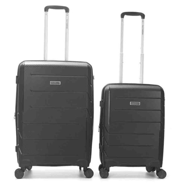 Set Valijas Wanderlust Urban Hard PP Gris Oscuro 24 y 20 Pulg.