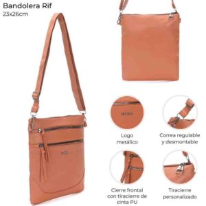 Bandolera Rif Tres Cierres 23x26 Cm