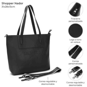 Shopper Nador 31x28x13 Cm