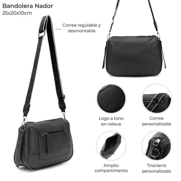Bandolera Nador 25x20x10 Cm