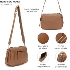 Bandolera Nador 25x20x10 Cm