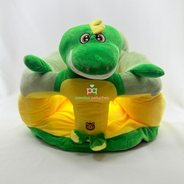 SILLONES ASIENTOS PUFF DE PELUCHES DINO