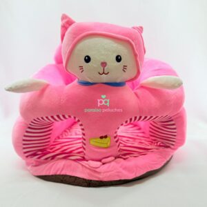 SILLONES ASIENTOS PUFF DE PELUCHES GATO