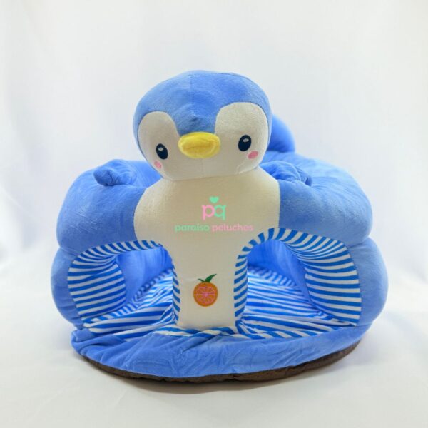 SILLONES ASIENTOS PUFF DE PELUCHES PINGUINO