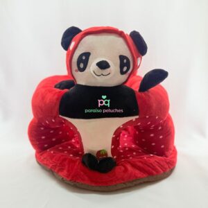 SILLONES ASIENTOS PUFF DE PELUCHES PANDA