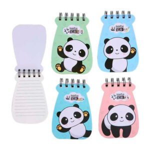 Cuaderno Panda 60 Hjs. 9x13,5 Cm