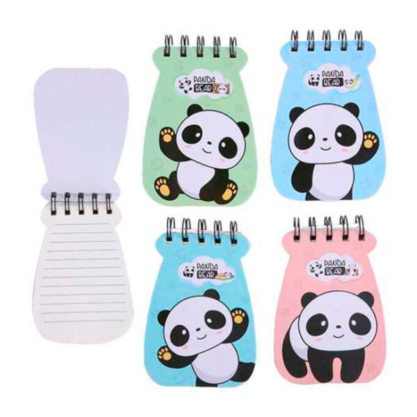 Cuaderno Panda 60 Hjs. 9x13,5 Cm