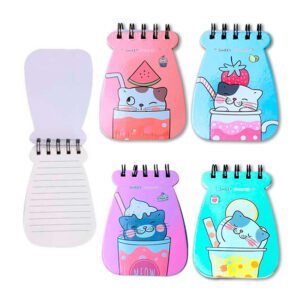 Cuaderno Gato 60 Hjs. 9x13,5 Cm