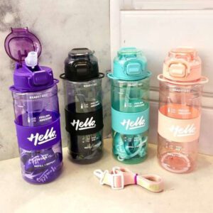 Botella Plastica Hello 1000 Ml