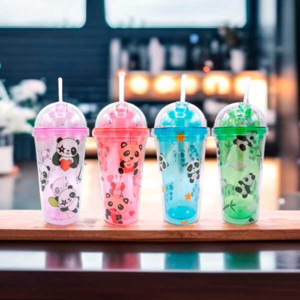 Vaso Acrilico Panda 450 Ml