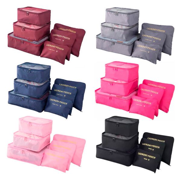 Organizador De Viaje x 6 Pzs.