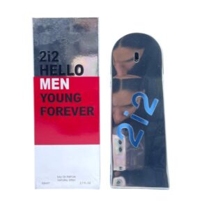 PERFUME HOMBRE HELLO 2i2 PLATEADO 80ML X1 B975