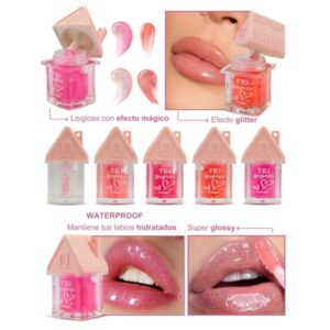 TEI LIPGLAZE MAGIC CASITA X1  COD.TEI8102 AL AZAR