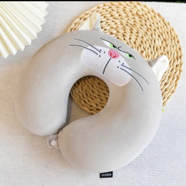 Almohada viaje gato