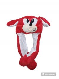 GORRO CON LUZ SONIC ROJO