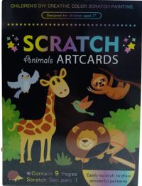 SCRATCH ANIMALS CUADERNO DE DIBUJO X1 0015 [002]