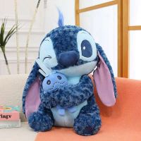 STICH AZUL CON FLORES 45CM