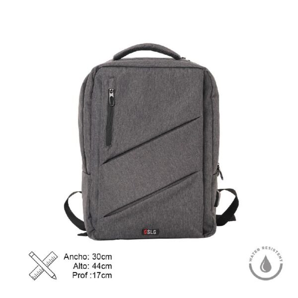 PORTA NOTEBOOK CON FUELLE EXTENSIBLE Y USB