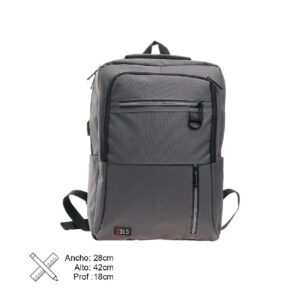 PORTA NOTEBOOK CON ESPALDA REFORZADA Y USB