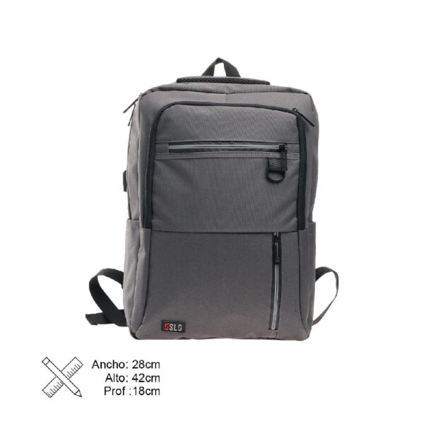 PORTA NOTEBOOK CON ESPALDA REFORZADA Y USB